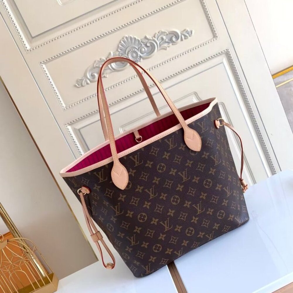 Louis Vuitton Neverfull Tote Monogram Canvas MM - Picture 4 of 7